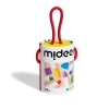 (24 Màu) Hộp Tròn Dây Rút Bút Sáp Lụa Mềm Mượt Thân To Dễ Tô Loại Mới Mau Khô - Mideer Silky Quick-dry Crayon