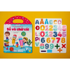 Số và chữ cái - Bóc dán sticker sử dụng nhiều lần - Đinh Tị