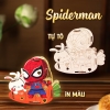 Lồng Đèn Gỗ Trung Thu Mẫu Mới 2024 Lalamoon - Bộ Kit DIY Tự Vẽ và Làm Đèn Trông Trăng - Lalala Baby