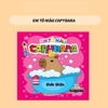 Sách Em tô màu CapyBara - Thân thiện (sticker tặng kèm) Việt Thư