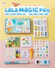 Full box Bút chấm đọc Lala Magic Pen updating version kèm 63 học liệu - đồ chơi trẻ em lalala baby