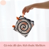 Đồ Chơi Thẻ Vải Cho Trẻ Sơ Sinh 5 Chất Liệu Phát Triển Thị Giác, Xúc Xắc, Thính Giác - Lalala Baby
