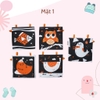 Đồ Chơi Thẻ Vải Cho Trẻ Sơ Sinh 5 Chất Liệu Phát Triển Thị Giác, Xúc Xắc, Thính Giác - Lalala Baby