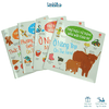 Combo Trọn Bộ 4 Cuốn Thư Viện Từ Vựng Đầu Đời Cho Bé - Ở Nhà - Thức Ăn - Phương Tiện GT - Nông Trại
