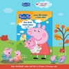 Gia đình hạnh phúc - Sách tô màu và bóc dán  - Peppa Pig - Tân Việt books