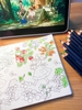 Tiệm postcard trong khu rừng nhỏ - Sách tô màu sáng tạo thư giãn phong cách Nhật Bản - Đinh Tị