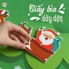 Bộ Bóc Dán Cây Thông 3D - Đồ Chơi Trang Trí Noel Giáng Sinh DIY Tự Làm Cho Bé - Lalala baby