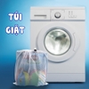 Túi lưới dây rút giặt sách, đồ chơi vải