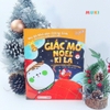 Sách Ehon Song Ngữ - Miu Bé Nhỏ Đón Giáng Sinh - Giấc Mơ Noel Kì Lạ
