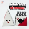 Treo cũi đa hình lala shapes đen trắng bằng giấy - lalala baby