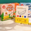 (1A) Đồ chơi giáo dục Steam giải câu đố - Khóa Logic level 1A bé từ 3 4 tuổi - Hiệu Foxi