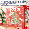 Bộ ghép hình cây thông 3D đồ chơi trang trí Noel Giáng Sinh có đèn nhạc nhấp nháy - Puzzle Busy Christmas Workshop mideer