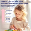(L1) Đồ chơi thủ công tô màu 50 tờ cho bé từ 3 tuổi - cấp độ 1 - mideer let's paint level 1