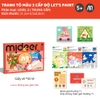 (L3) Đồ chơi mỹ thuật thủ công Tranh tô màu, vẽ sáng tạo 3 cấp độ - mideer Level Up Brain Gamebook -Let's Paint Level 3