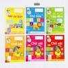 Bộ 6 cuốn cho Bé vào lớp 1 - Tập tô nét, tô số, tập đồ chữ thường và chữ hoa - Tân Việt