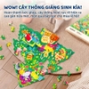 Bộ xếp hình ghép tranh cây thông Giáng Sinh Noel - mideer Christmas Tale Shaped Puzzle - Bộ Nutcracker Kingdom