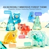 Bộ Nam Châm Ánh Sáng Động Vật - Colorful Magnetic Tiles Animal 40 pcs