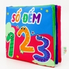 Số đếm - Sách vải sơ sinh nhỏ 12x12 cm Pipo -
