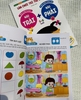 Tập 1 (Gái) - Sách sân chơi trí tuệ cho trẻ 5-6 tuổi (Não trái não phả - tặng kèm Stickers )