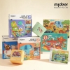 Đồ Chơi Xếp Hình Ghép Tranh Mideer - Puzzle 4 in 1: Transportation - Bộ gồm 4 hộp nhỏ gồm 12-16-24-35 mảnh
