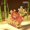 Đồ Chơi Xếp Hình Ghép Tranh Mideer - Puzzle 4 in 1: Transportation - Bộ gồm 4 hộp nhỏ gồm 12-16-24-35 mảnh