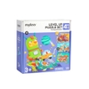 Đồ Chơi Xếp Hình Ghép Tranh Mideer - Puzzle 4 in 1: Transportation - Bộ gồm 4 hộp nhỏ gồm 12-16-24-35 mảnh
