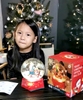 Bộ tự làm quả cầu tuyết đón Giáng Sinh có đèn LED - độ tuổi từ 5T - Đồ chơi trang trí Noel Christmas Crystal ball hãng TOI