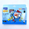 Bút sáp 24 màu hộp giấy hình Doraemon CR-C06/DO 24 màu - colokit Thiên Long