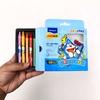 Bút sáp 10 màu hộp giấy hình Doraemon CR-C04/DO 10 màu - colokit Thiên Long