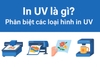 Công nghệ in UV và phân biệt các hình thức in UV