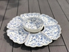 Bộ khay mặt trời hoa xanh HV (7 món)