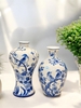 Bình vẽ men lam VN H18-21