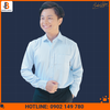 Mẫu Áo Sơ Mi Nam Màu Xanh Biển Nhạt - Bamboo Uniform