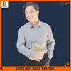 Mẫu Áo Sơ Mi Nam Màu Xám - Bamboo Uniform
