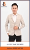 Mẫu Áo Vest Nam Màu Kem - Bamboo Uniform