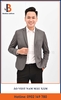 Mẫu Áo Vest Nam Màu Xám Đậm - Bamboo Uniform