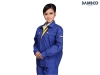 mẫu áo khoác bảo hộ lao động màu xanh tím