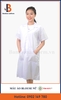 Mẫu Áo Blouse Bác Sĩ Cổ Chữ V - Bamboo Uniform