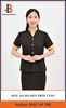 Mẫu Áo SPA Đen Vàng - Bamboo Uniform