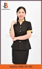 Mẫu Áo SPA Đen Vàng - Bamboo Uniform