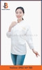 Mẫu Áo Bếp Nữ Màu Trắng - Bamboo Uniform