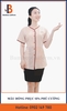 Mẫu Áo Nâu Kem Spa Phú Cường - Bamboo Uniform