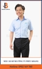 Mẫu Áo Sơ Mi Nam Tay Ngắn Công Ty Phúc Khang - Bamboo Uniform