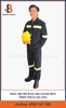 Bộ Quần Áo Bảo Hộ Màu Xanh Đen Phối Phản Quang - Bamboo Uniform