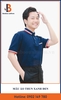 Mẫu Áo Thun Đồng Phục Có Cổ Xanh Đen - Bamboo Uniform