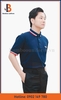 Mẫu Áo Thun Đồng Phục Có Cổ Xanh Đen - Bamboo Uniform