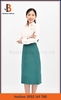 Mẫu Tạp Dề Nửa Thân Dài Màu Xanh Lý - Bamboo Uniform