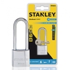 S742-015 Ổ Khóa Hiệu Stanley USA, Chrome trắng, càng dài, rộng 30mm
