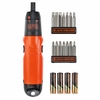 Tay vặn vít dùng pin + 14 mũi vít Black&Decker A7073TW