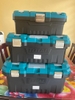 Bộ 3 hộp nhựa đựng công cụ khóa kim loại Total TPBXK0032